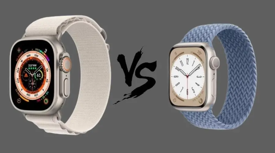Watch Series 8 vs. Apple Watch Ultra