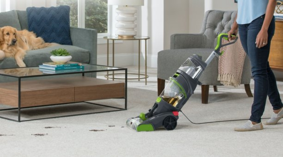 Hoover Dual Power Max Pet Upright Carpet Cleaner Machine