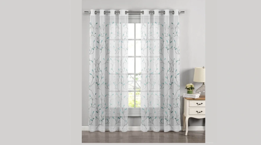 Modern Farmhouse Grommet - Walmart Kitchen Curtains