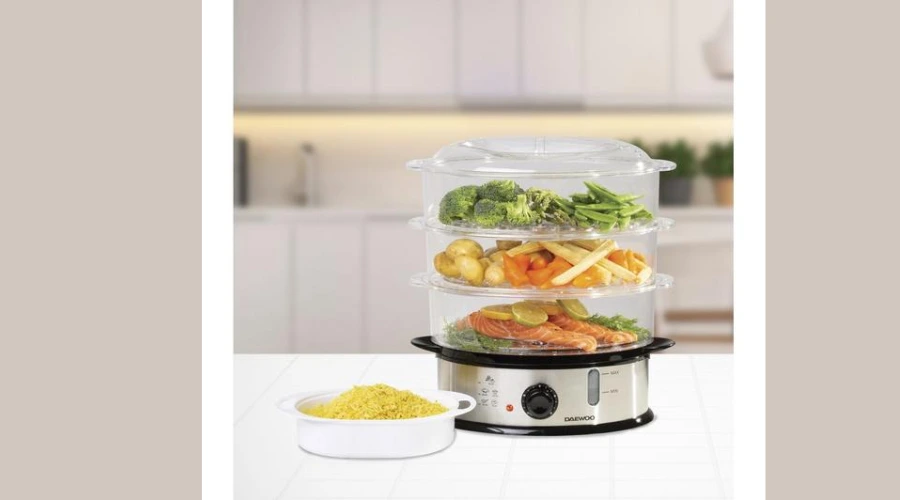 AEWOO SDA1338 3 - Layer Food Steamer