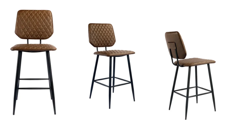 Austin Faux Leather Bar Stool