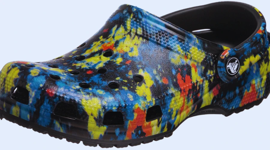 Turq Tonic (Multicolour) Tie Dye Crocs