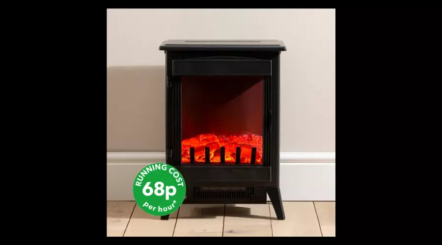 3 Sided Glass Contemporary Stove