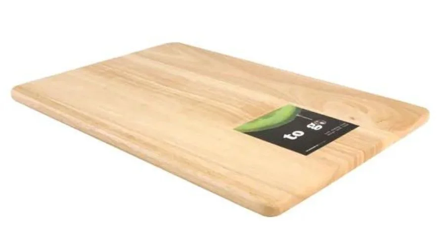 T&G Hevea Basic Wood Chopping Board