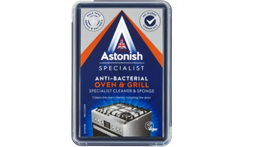 Astonish Oven and Grill Cleaner with Sponge 250g