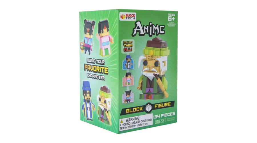 Anime building block figure