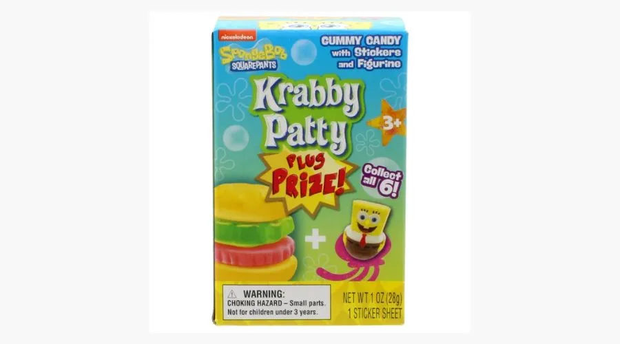 Spongebob Squarepants Krabby patty plus prize 