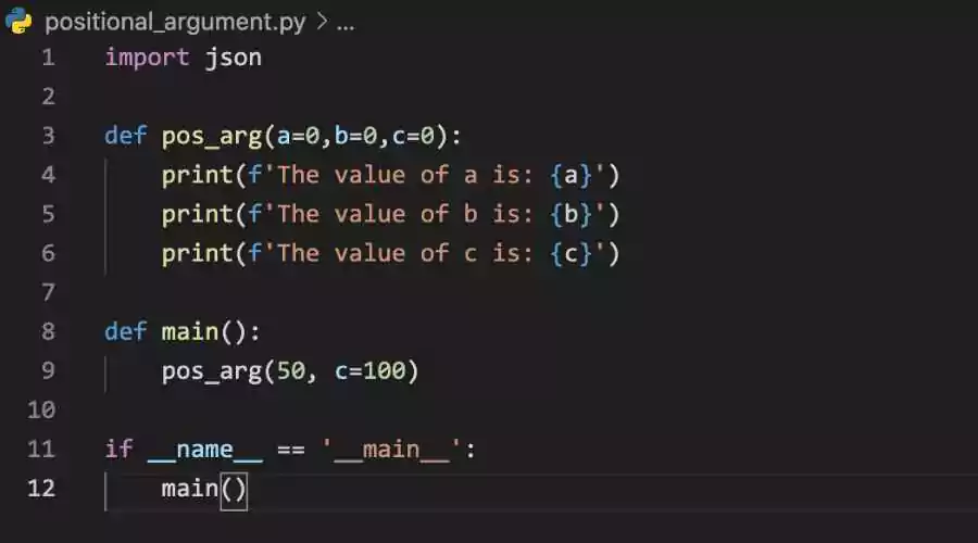 Keyword parameters in Python functions