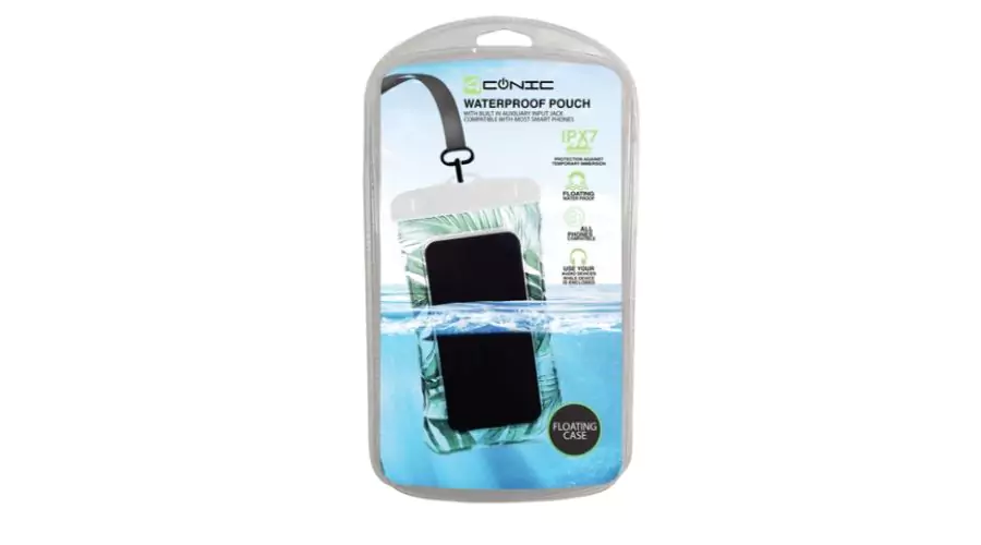 Universal waterproof phone pouch w/ prints
