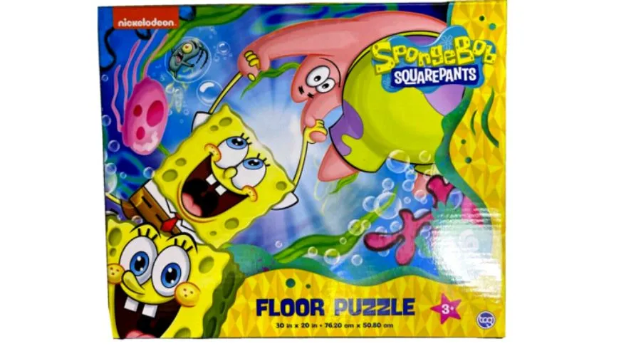 Kid's SpongebobSquarepants 36-Piece Floor Puzzle