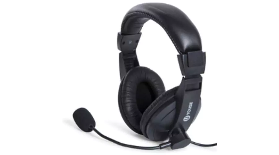Gaming headset with boom mic