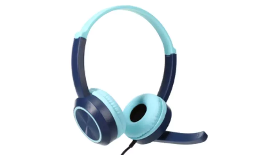 Soundbud kid safe wired headphones w. boom mic - purple