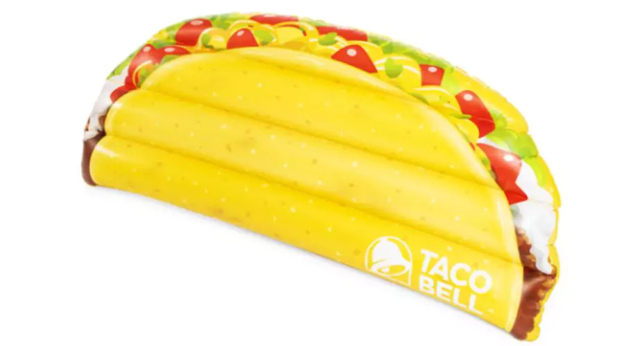 Taco Bell Crunchy Taco Supreme® Pool Float