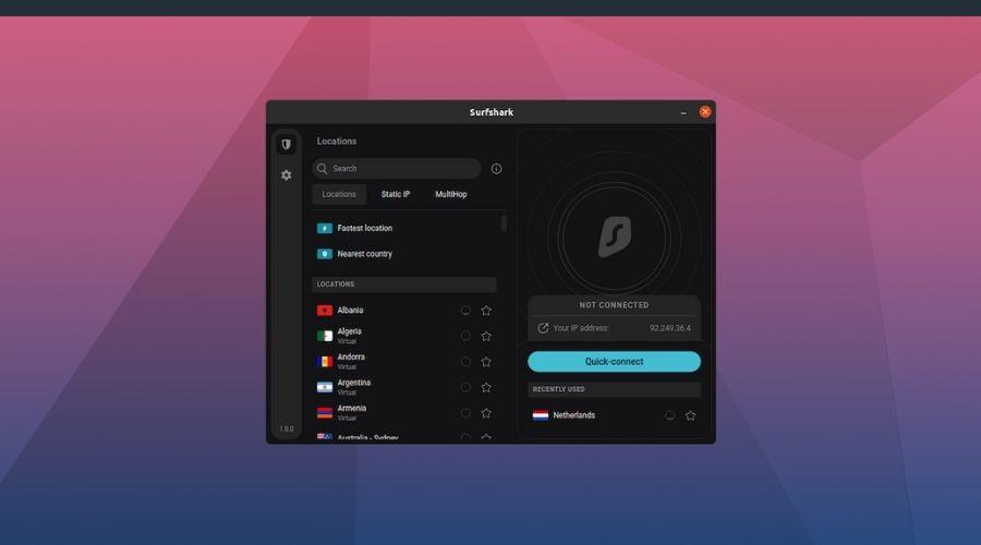 Benefits of using Surfshark’s best VPN for Linux