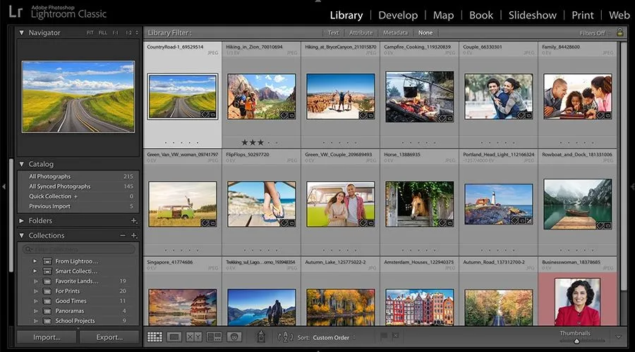 Features of Adobe Photoshop Lightroom Classic