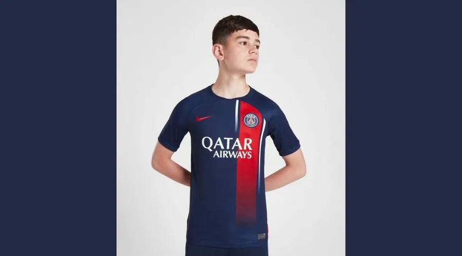 Blue Nike Paris Saint Germain 2023/24 Home Shirt Junior
