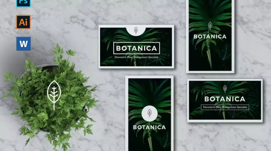 BOTANICA Business Card Template