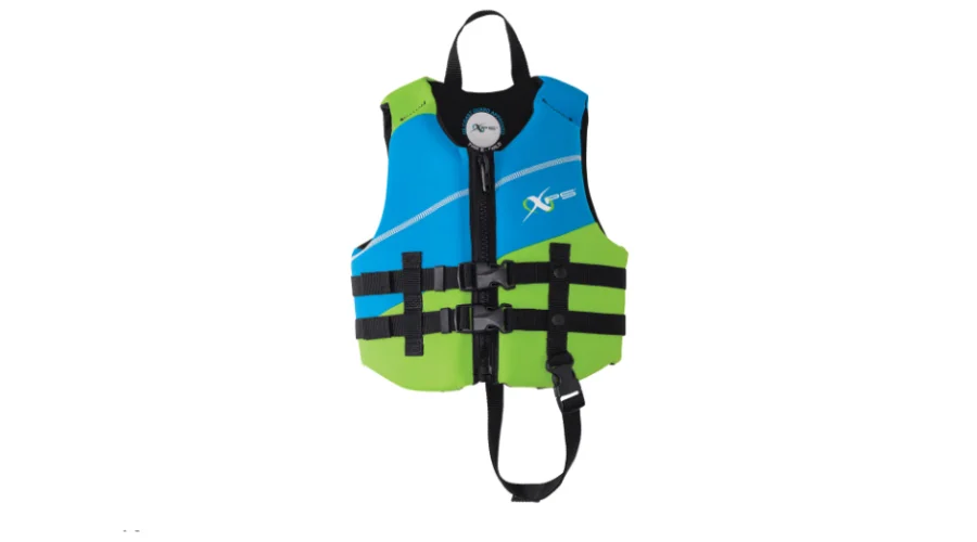 XPS Neoprene Life Jacket for Kids - TurquoiseKiwi Green | savewithnerds 