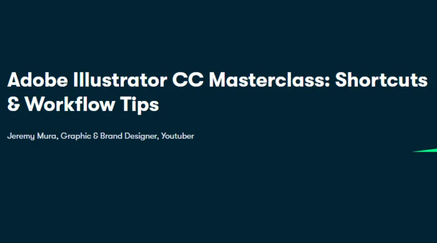 Adobe Illustrator CC MasterClass Shortcuts & Workflow Tips