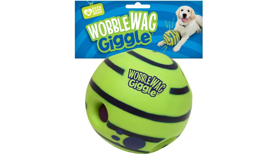 As Seen on TV Wobble Wag Giggle Ball Dog Toy