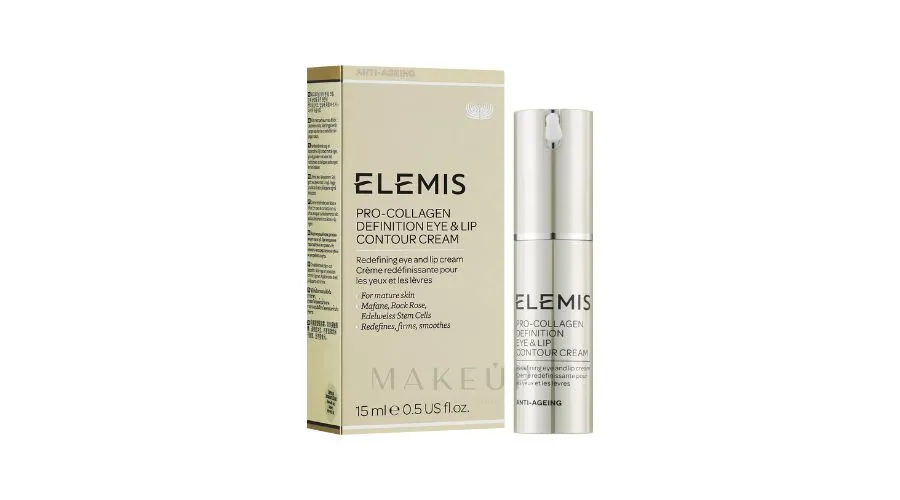 Cream for the Skin around the Eyes and Lips Elemis Pro-definition Eye and Lip Contour Cream for Professional Use, 30 ML