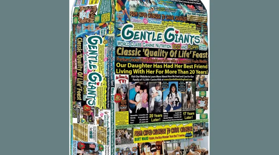 Gentle Giants natural Non-GMO dog & puppy chicken  dog food