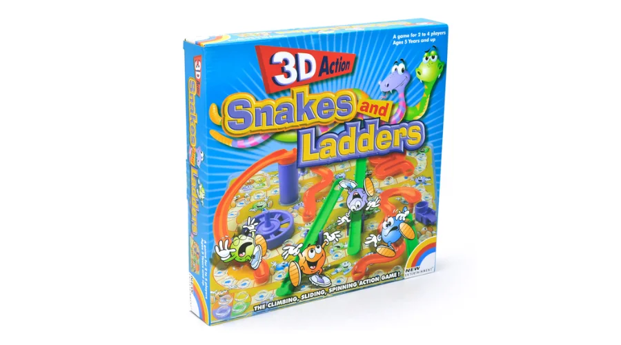 3D Action Snakes and Ladders