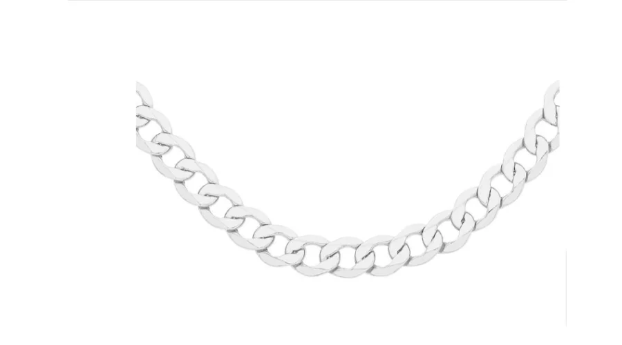 Sterling silver curb chain
