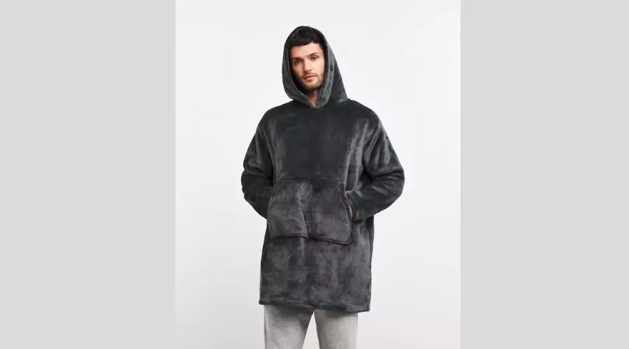 Fleece Borg Lined Oversized Hoodie