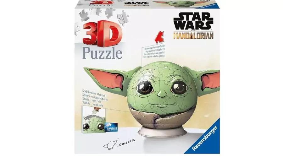 Ravensburger Star Wars The Mandalorian Grogu 72-piece 3D Jigsaw Puzzle