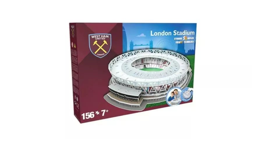 University Games 3D Jigsaw Puzzle West Ham United Stadium