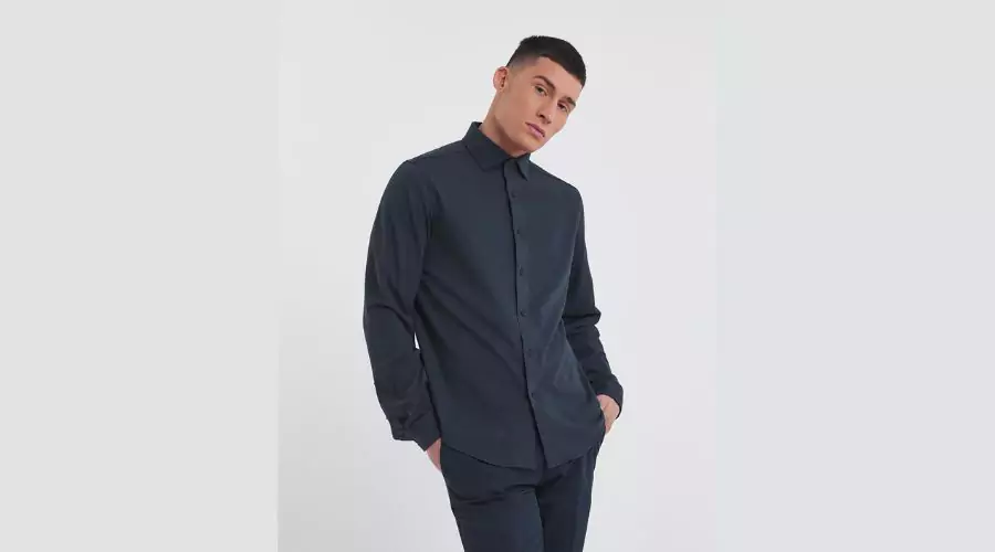 Jacamo Premium Pique Collar Shirt