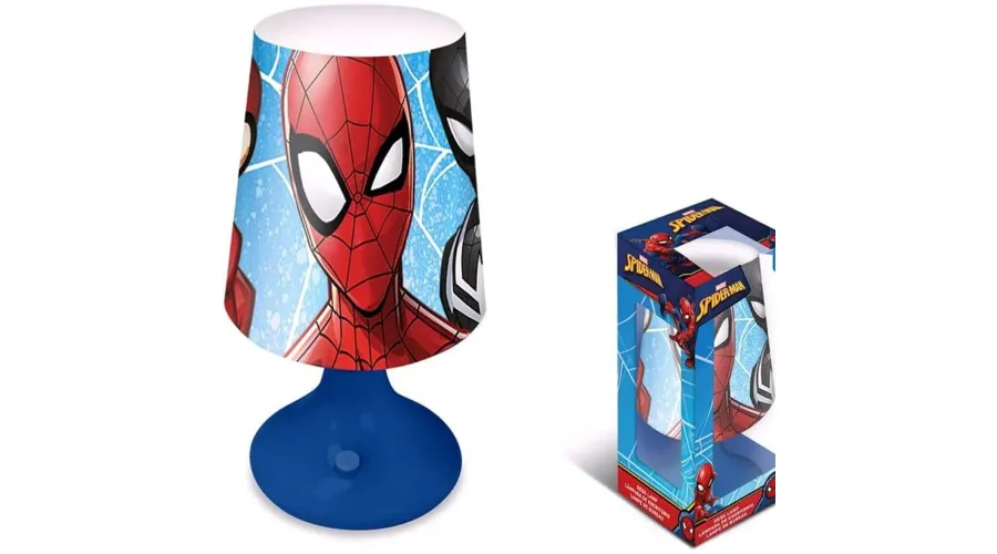 Spiderman Table Lamp Night Light - Red by Spiderman