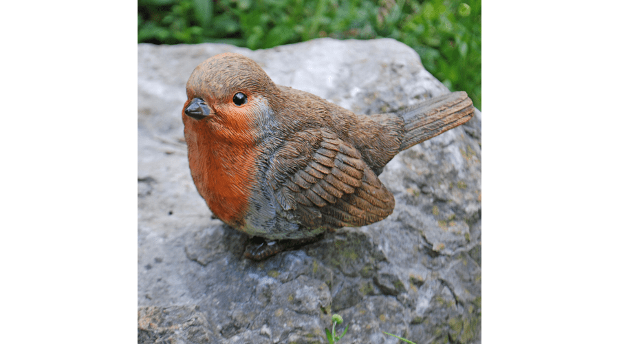 Robin Garden Bird Ornament - Red £10.99