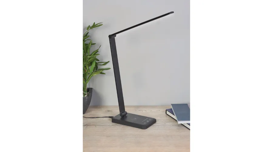 Wireless LED Dimmable Charging Desk Lamp