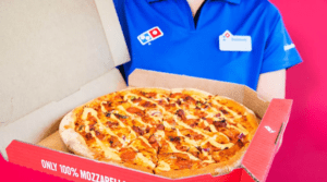 Domino's contact free delivery