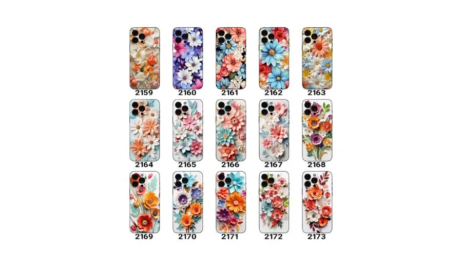 Flowers Wrap Phone Skins