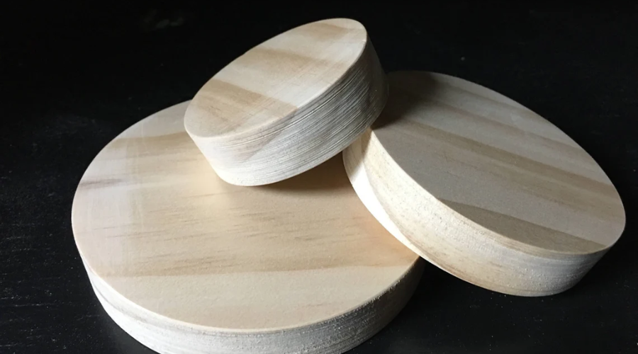 Unfinished Wood Rounds for DIY Crafting