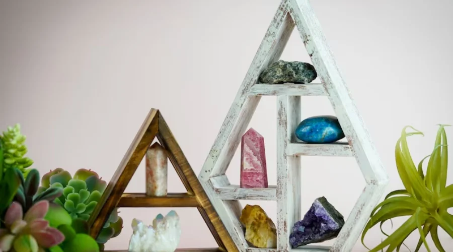Shelves for Crystals and Collectables