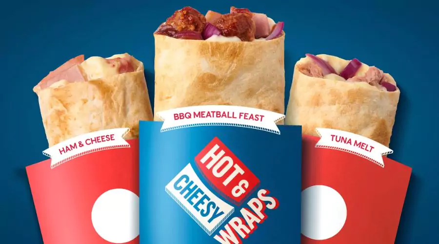 Domino's Unveils Hot & Cheesy Wraps: Pizza on the Go!