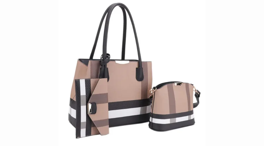 3pcs Stylish Women's Medium Tote Bag Set 