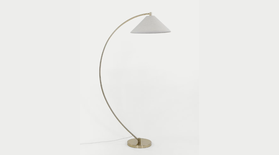 Andie Curved Floor Lamp | Savewithnerds