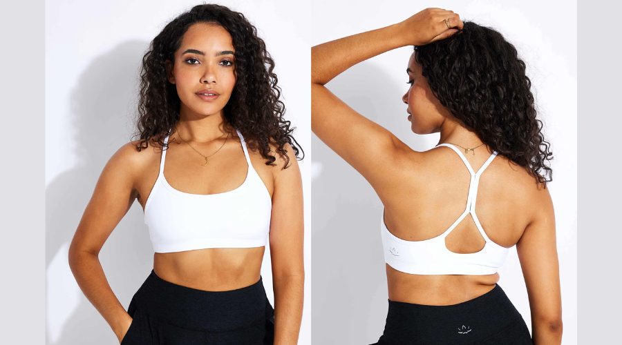 Spacedye Slim Racerback Sports Bra by BEYOND YOGA | Savewithnerds