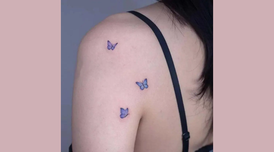 Waterproof Butterfly Tattoo Sticker for Women