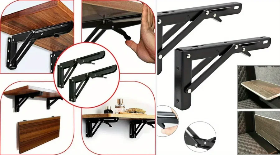 Campervan Folding Bracket Table Shelf 