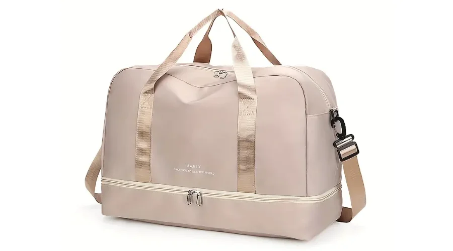 Large Capacity Spacious Zippered Duffle Bag