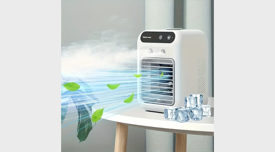 Portable USB-Powered Mini Air Conditioner Fan