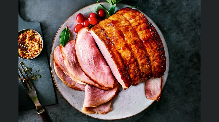 Bread Sugar with Baked Gammon Joint