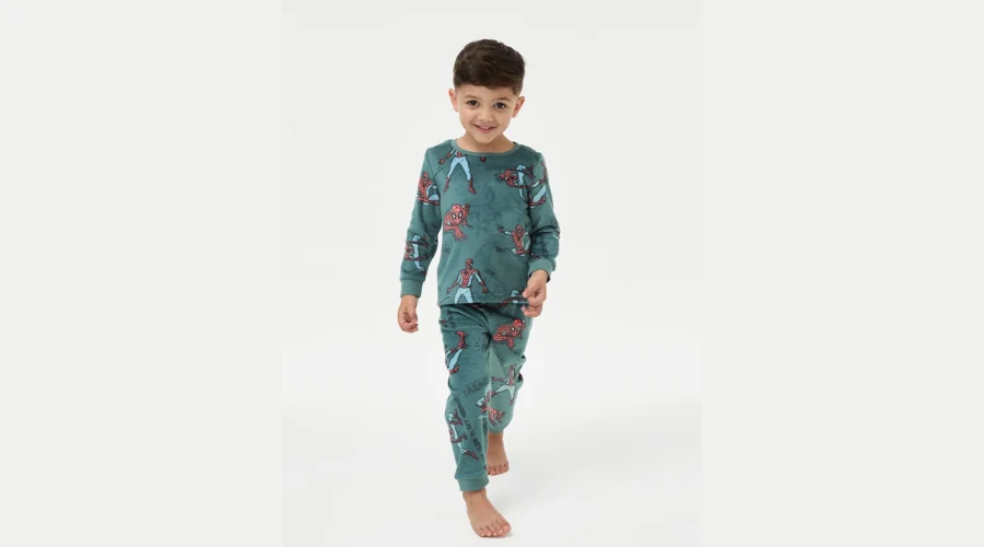 Spider-Man™ Velour Pyjamas (2-8 Yrs)