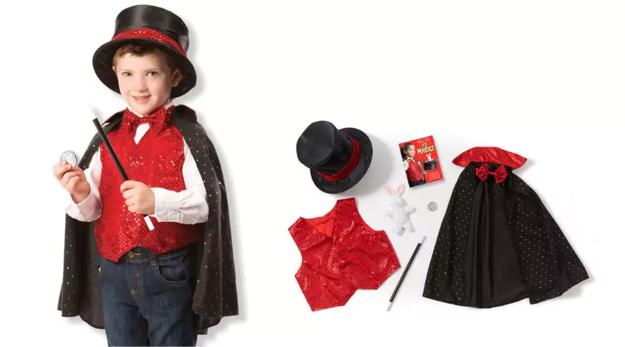 Magician Costume Role Play Set (3-6 Yrs)